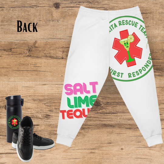 Margarita Rescue Team - Thirst Responder©  Signature Jogger White