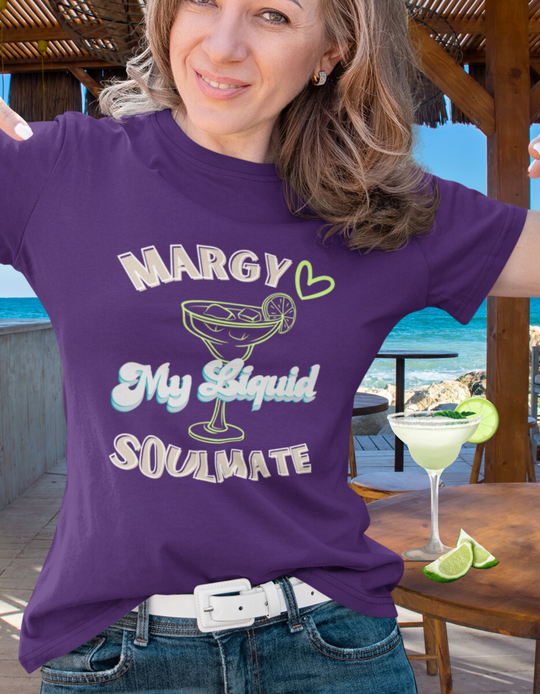 Margarita Love, Liquid SoulMate Cotton TShirt