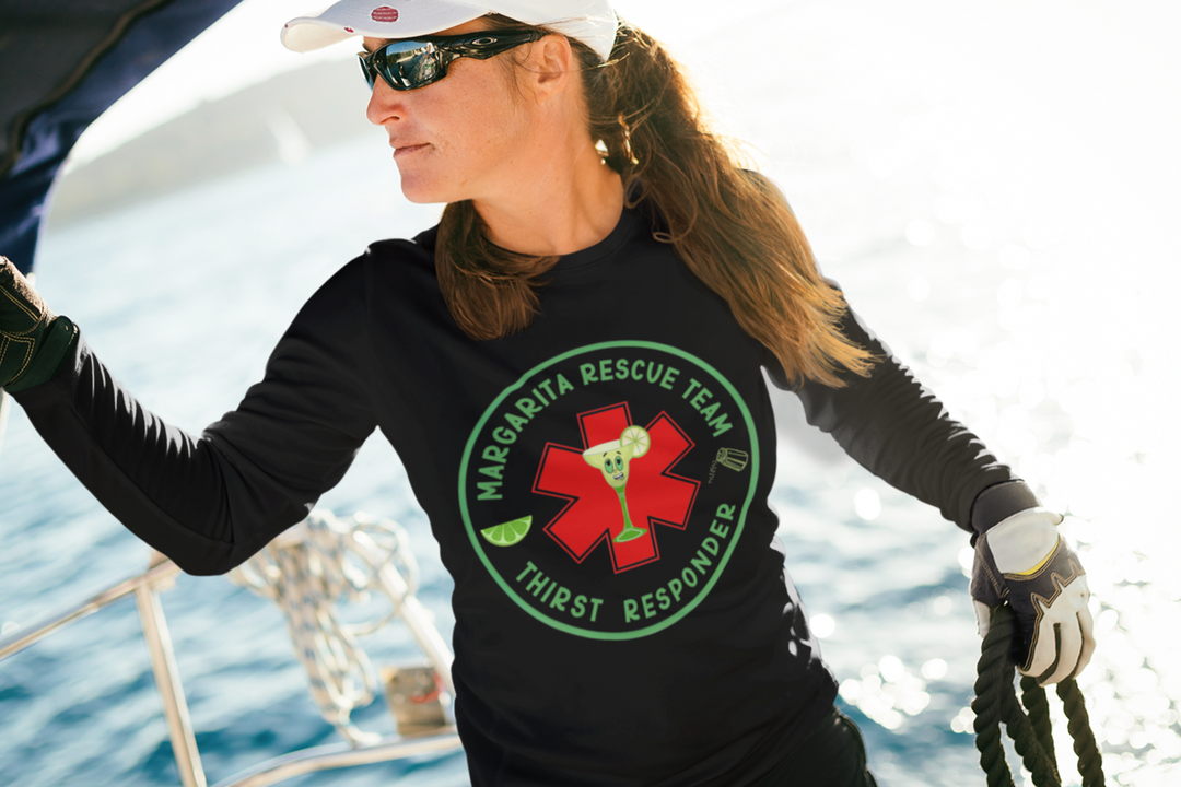 Margarita Rescue Team - Thirst Responder© - Long Sleeve Relaxed Tshirt