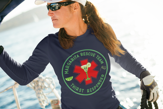 Margarita Rescue Team - Thirst Responder© - Long Sleeve Relaxed Tshirt