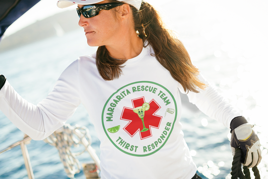 Margarita Rescue Team - Thirst Responder© - Long Sleeve Relaxed Tshirt