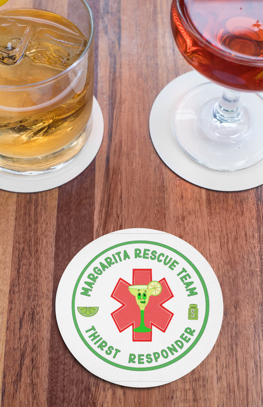 COASTERS - Margarita Rescue Team - Thirst Responder ©