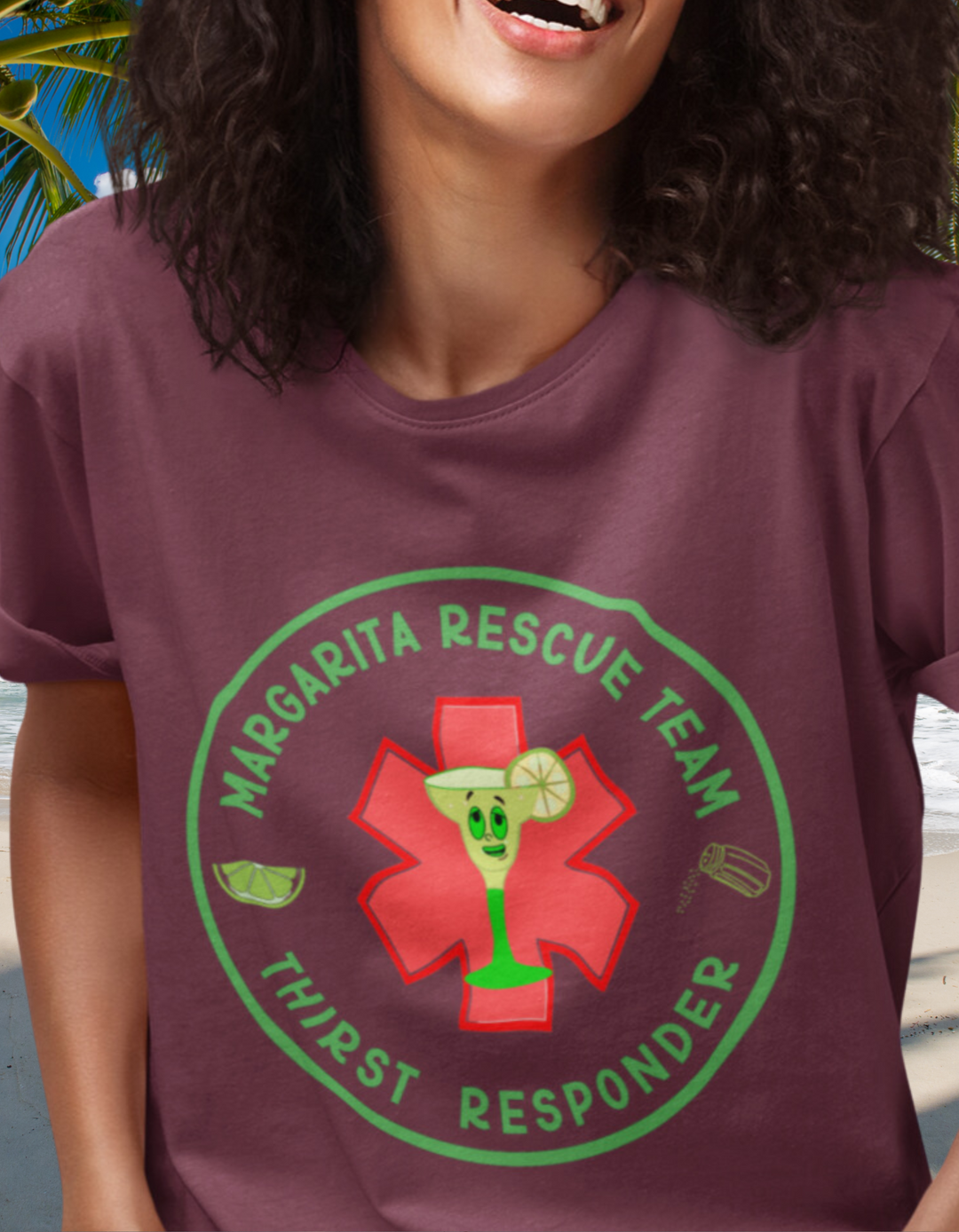 Margarita Rescue Team - Thirst Responder© Tshirt