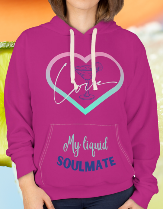 HOODIE - Margarita Love In Pink