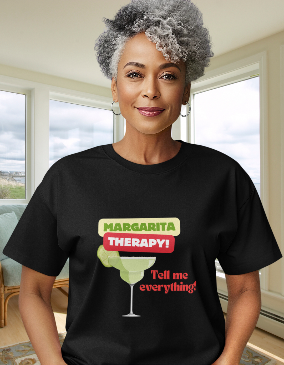 Margarita Therapy - Tell Me Everything Relaxed Short Sleeve Tshirt